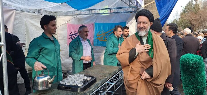 تصاویر/ حضور امام جمعه شهریار در جشن بزرگ نیمه شعبان