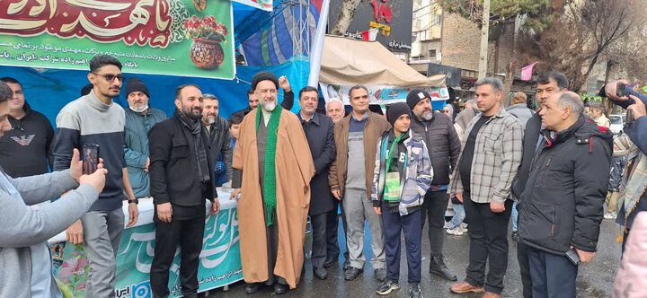 تصاویر/ حضور امام جمعه شهریار در جشن بزرگ نیمه شعبان