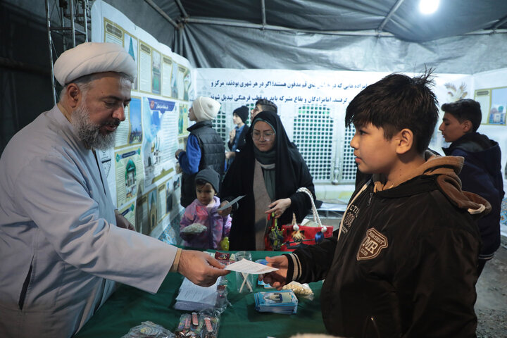 تصاویر/ اولین روز موکب امامزادگان قم در ایام نیمه شعبان