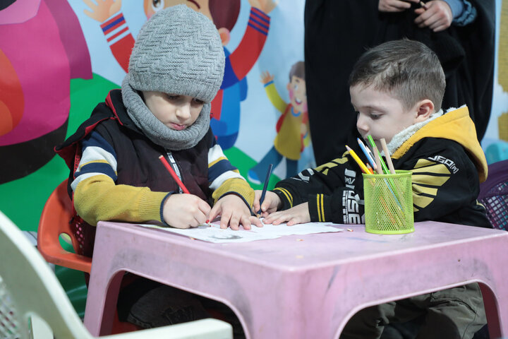 تصاویر/ اولین روز موکب امامزادگان قم در ایام نیمه شعبان