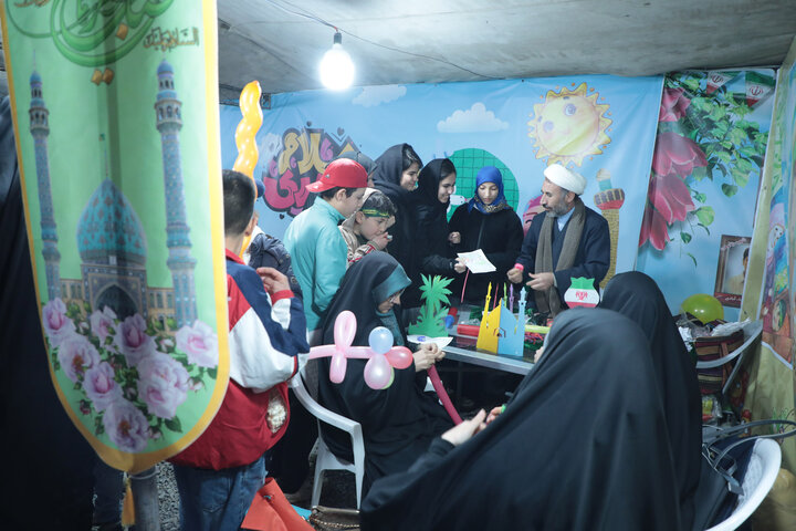 تصاویر/ اولین روز موکب امامزادگان قم در ایام نیمه شعبان