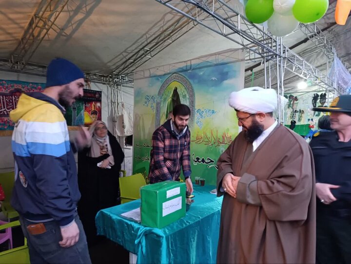 تصاویر/ حضور امام جمعه پاکدشت در جشن‌ نیمه شعبان