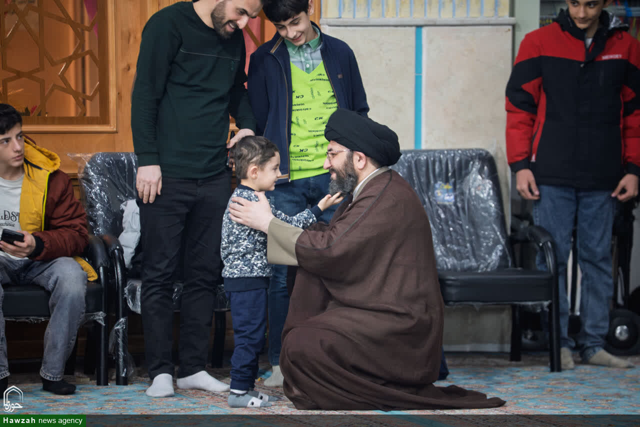 تصاویر /  مراسم نیمه شعبان در مسجد علی بن ابی‌طالب (ع) گلشهر زنجان