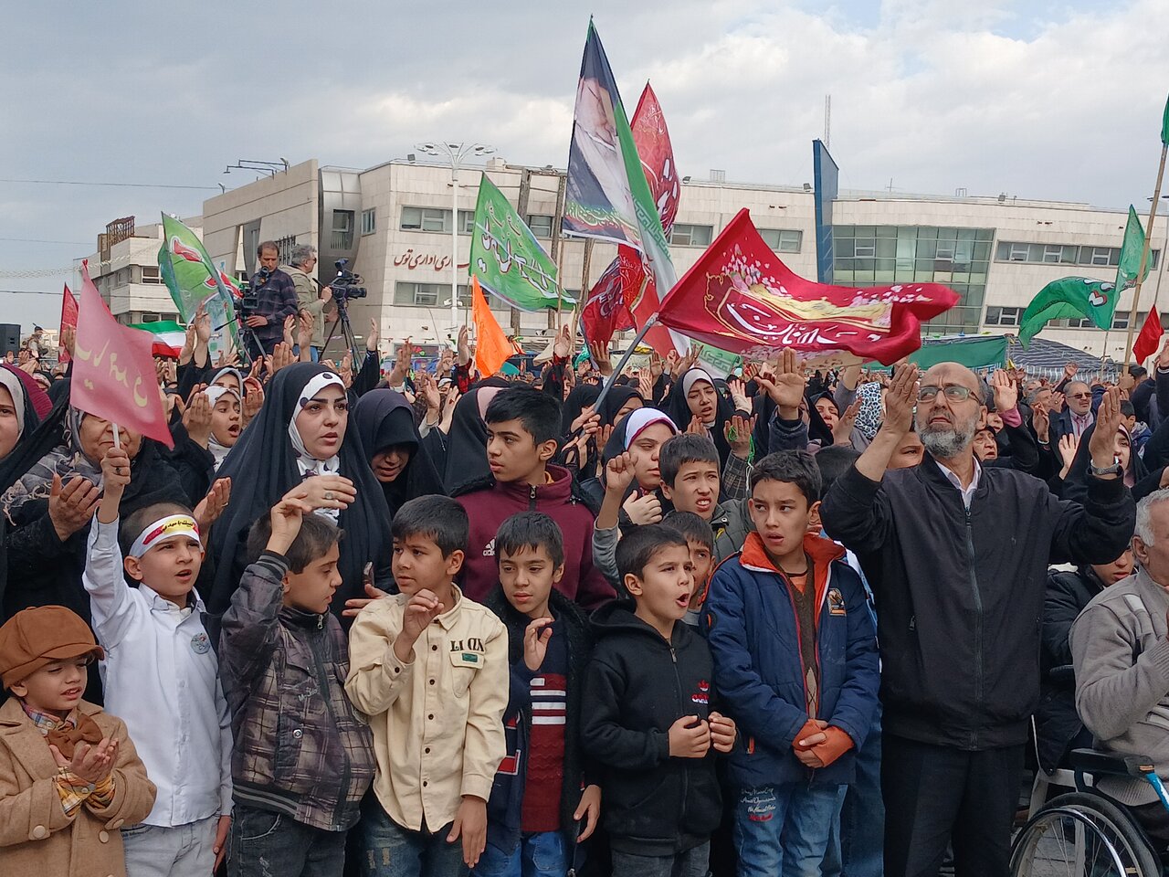 تصاویر/ اجتماع بزرگ منتظران ظهور در مشهد