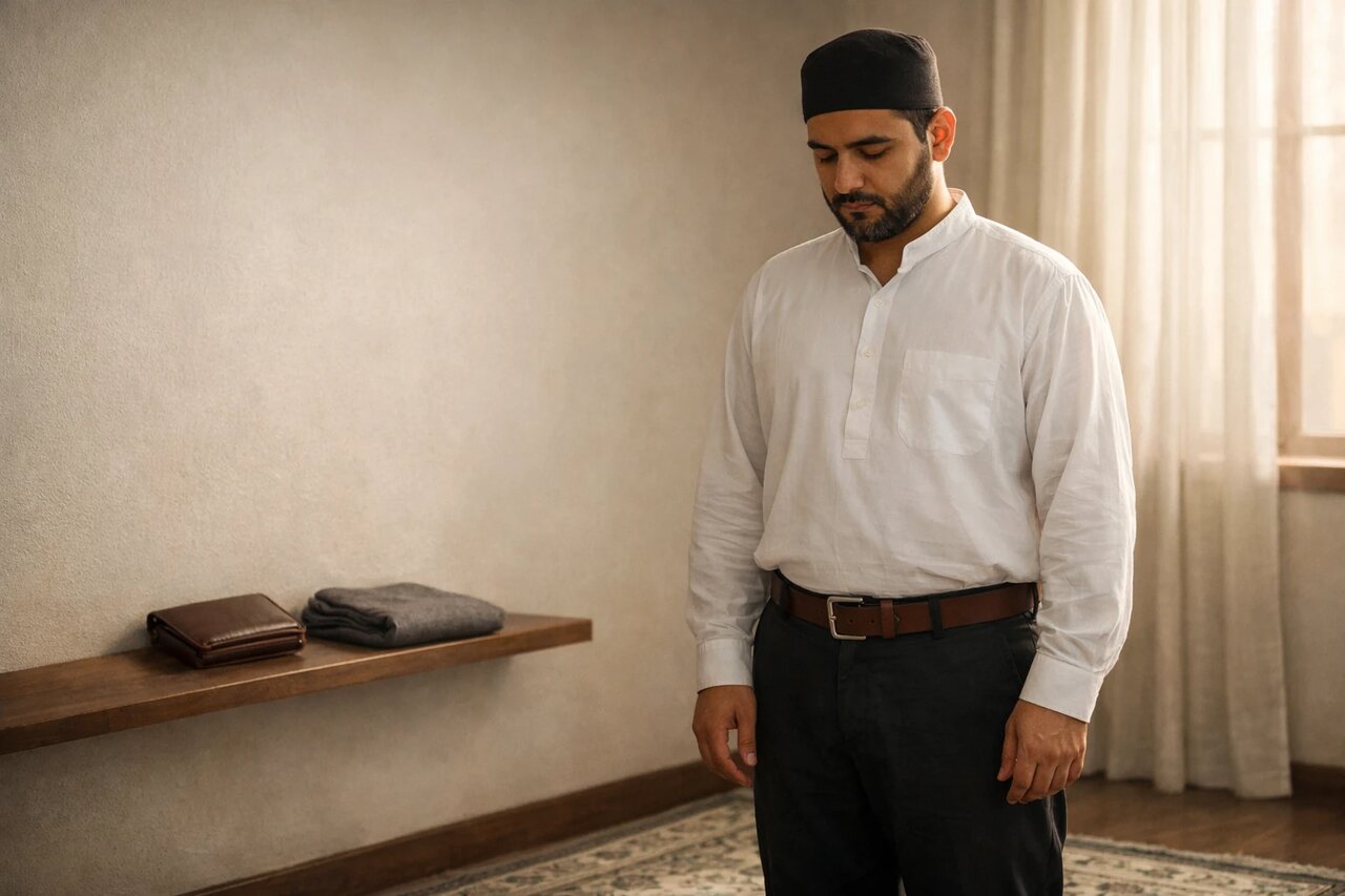 What If I pray while having a leather product?