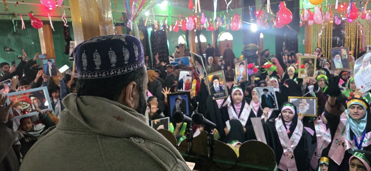 जम्मू कश्मीर में इमाम-ए- ज़माना का भव्य जश्न: सुप्रीम लीडर दबे-कुचले देशों के लिए उम्मीद की आखिरी किरण और घमंड के खिलाफ प्रतिरोध की एक मजबूत दीवार हैं, आगा सैयद हसन