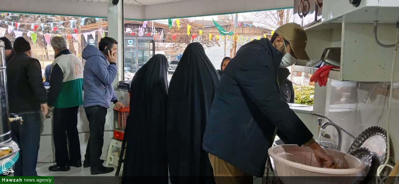 حضورامام جمعه اسدآباد در ایستگاه های صلواتی