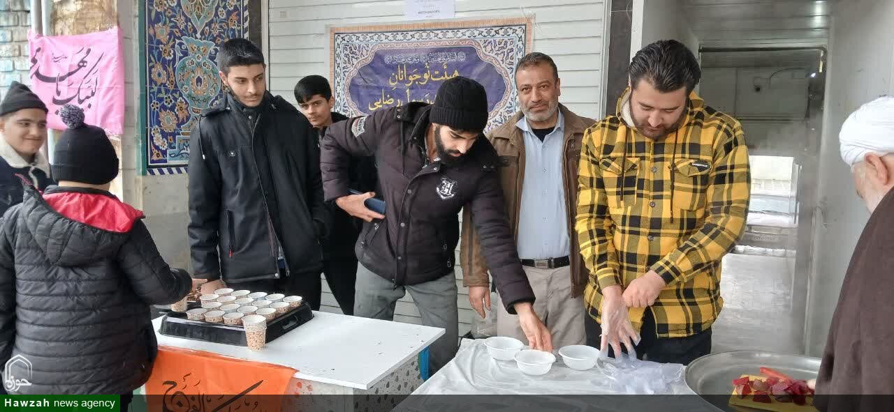 حضورامام جمعه اسدآباد در ایستگاه های صلواتی