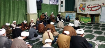 تصاویر/ مراسم تجدید عهد حوزویان با امام زمان(عج)