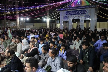 تصاویر/ ویژه برنامه نیمه شعبان در شهرستان جازموریان