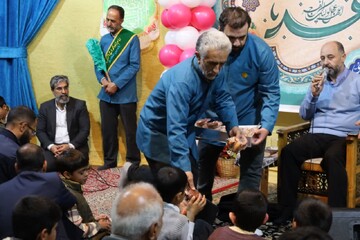 تصاویر/ مراسم میلاد امام زمان(عج) در امامزاده محمد(ع) کرمان