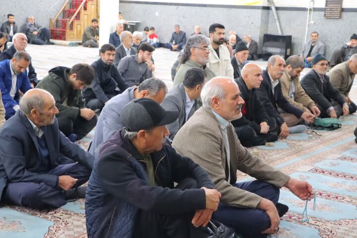 تصاویر/ شرکت آیت‌الله خاتمی در جشن بزرگ نیمه شعبان و بیعت با صاحب الزمان(عج) در اسلامشهر