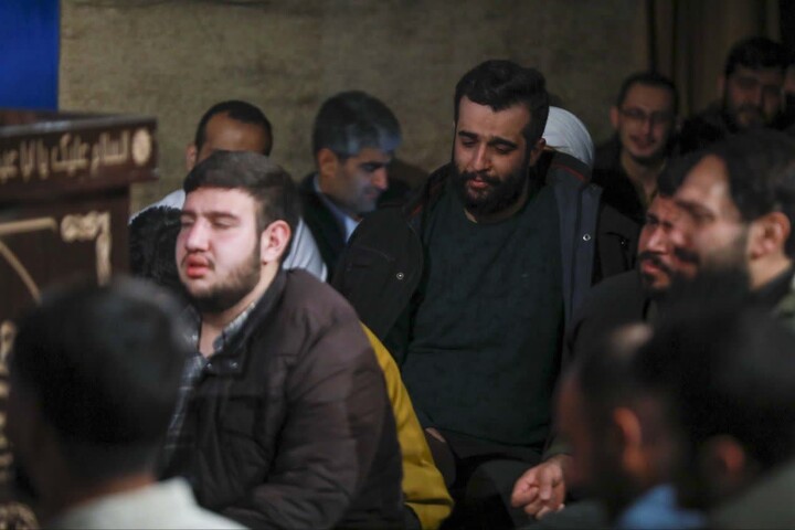 تصاویر|مراسم احیاء و مناجات شب نیمه شعبان فدائیان حسین