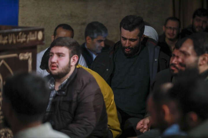 تصاویر|مراسم احیاء و مناجات شب نیمه شعبان فدائیان حسین