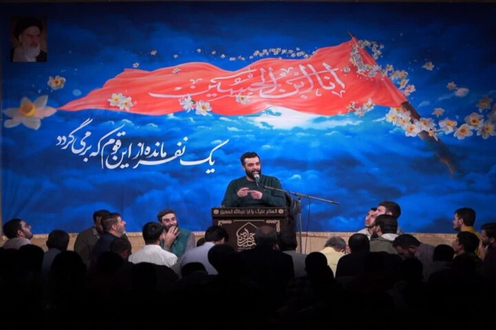تصاویر|مراسم احیاء و مناجات شب نیمه شعبان فدائیان حسین