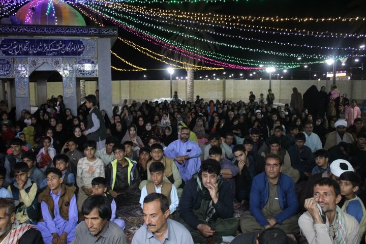 تصاویر/ جشن بزرگ نیمه شعبان در شهرستان جازموریان