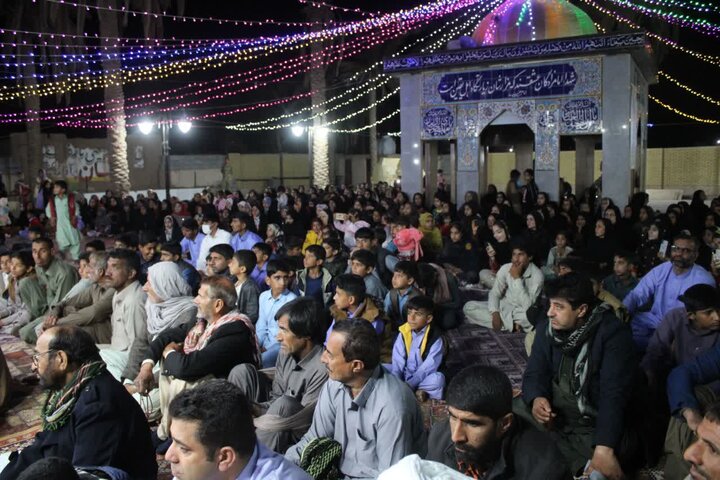 تصاویر/ جشن بزرگ نیمه شعبان در شهرستان جازموریان