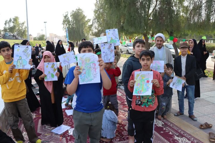 تصاویر/ جشن پیروزی انقلاب و میلاد امام زمان(عج) در عالیشهر