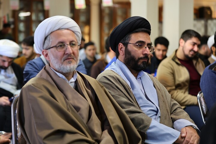 تصاویر/ آیین عمامه گذاری طلاب آذربایجان شرقی