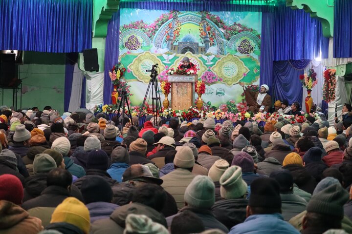 ولادت باسعادت امام العصر والزمان (عج) کے مبارک موقع پر جمعیت العلماء اثنا عشریہ کرگل کے زیرِ اہتمام عظیم الشان جشنِ میلاد کی محفل منعقد: