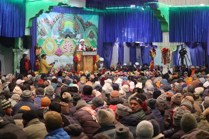 ولادت باسعادت امام العصر والزمان (عج) کے مبارک موقع پر جمعیت العلماء اثنا عشریہ کرگل کے زیرِ اہتمام عظیم الشان جشنِ میلاد کی محفل منعقد: