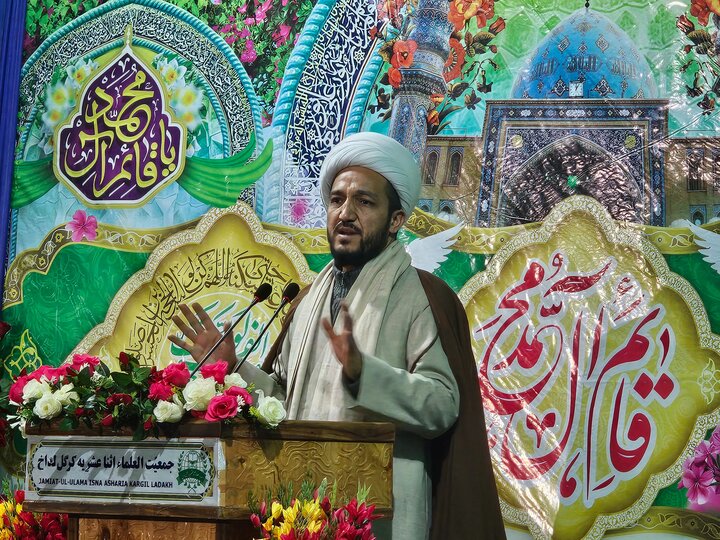 تعلیماتِ اہلِ بیتؑ پر عمل اور ظلم کے خلاف ڈٹ جانا ہی حقیقی انتظار ہے، شیخ ناظر مہدی محمدی