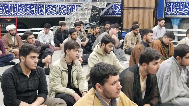 تصاویر/ درس اخلاق مدرسه علمیه امام محمد باقر (ع) پارس آباد