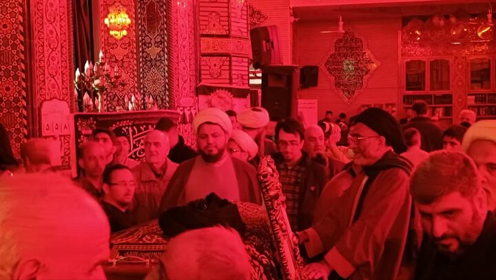 تصاویر/ مراسم وداع با پیکر  آیت الله محمودی گلپایگانی