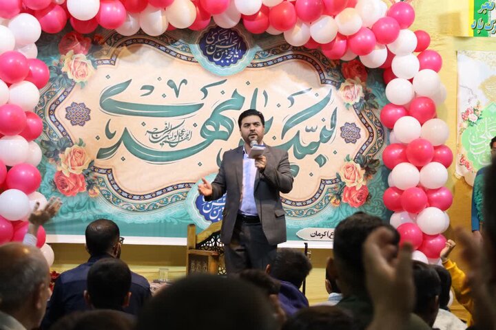 تصاویر/ جشن میلاد امام زمان(عج) در امامزاده محمد(ع) کرمان