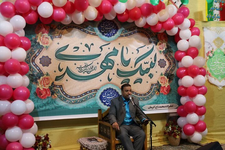 تصاویر/ جشن میلاد امام زمان(عج) در امامزاده محمد(ع) کرمان