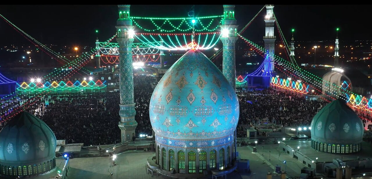 فیلم | تصاویر اختصاصی حوزه از حال و هوای مسجد مقدس جمکران در نیمه شعبان
