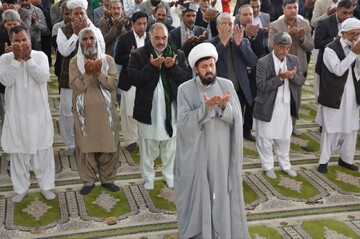 تصاویر/ آیین عبادی سیاسی نماز جمعه شهرستان زهک