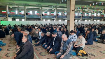 تصاویر/ اقامه نماز عبادی سیاسی جمعه در خمین