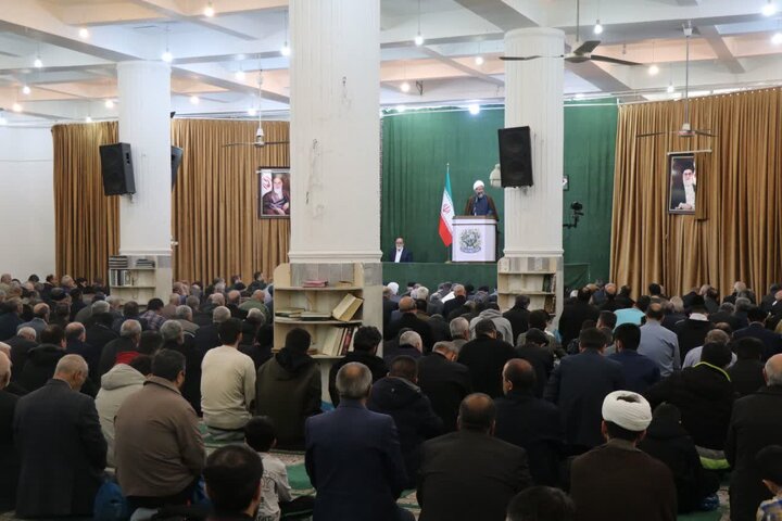 تصاویر/ نماز عبادی سیاسی جمعه در قرچک