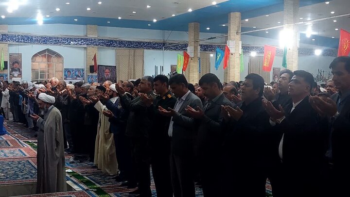 تصاویر/ آیین عبادی سیاسی نماز جمعه شهرستان زابل