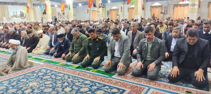 تصاویر/ آیین عبادی سیاسی نماز جمعه شهرستان زابل