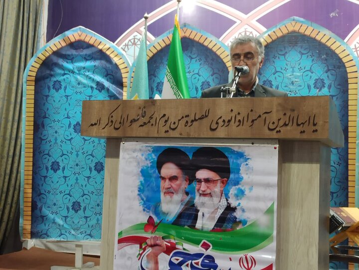 تصاویر/ نمازعبادی سیاسی جمعه کاشان