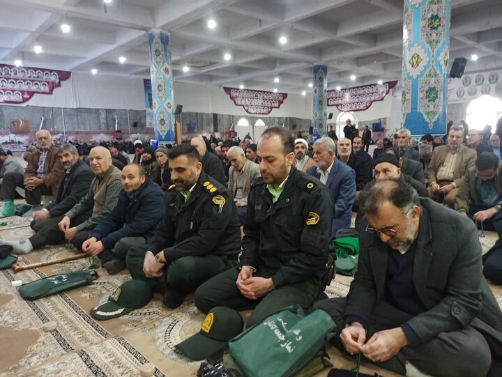 تصاویر/ نمازعبادی سیاسی جمعه کاشان