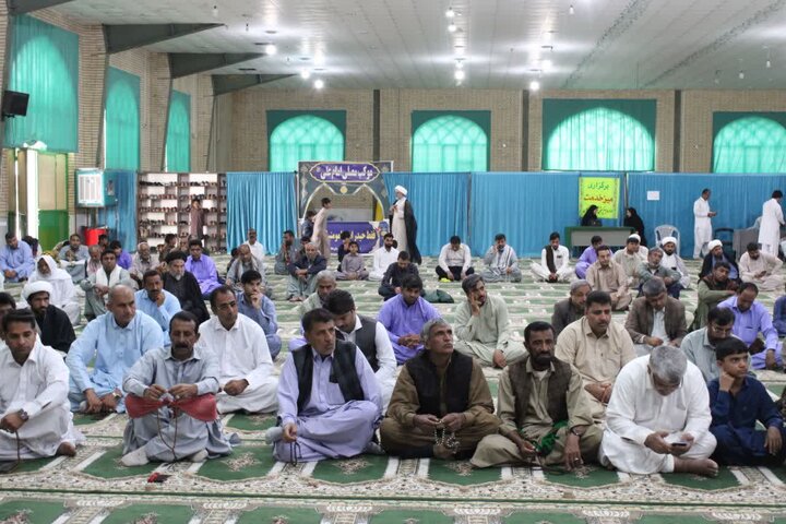 تصاویر/ آیین عبادی سیاسی نماز جمعه شهرستان دلگان