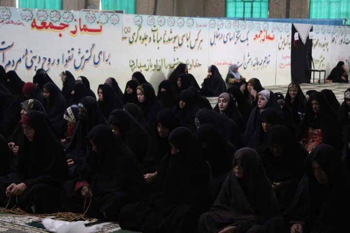 تصاویر/ آیین عبادی سیاسی نماز جمعه شهرستان دلگان