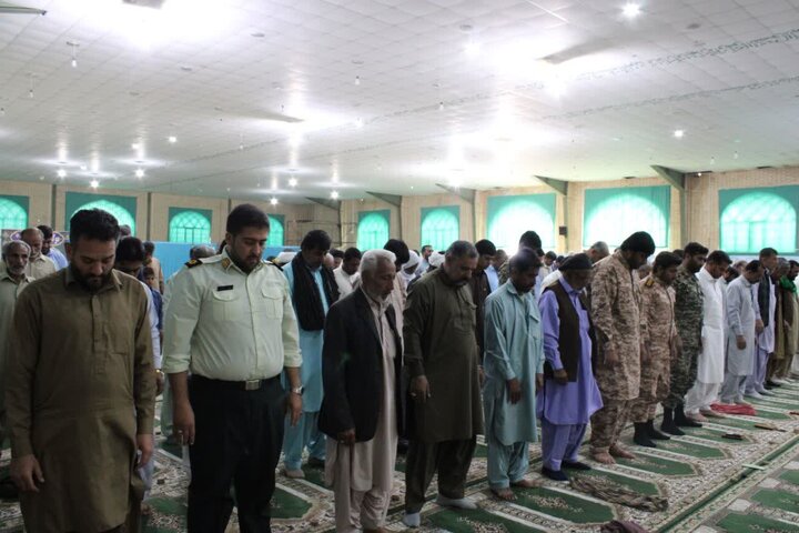 تصاویر/ آیین عبادی سیاسی نماز جمعه شهرستان دلگان