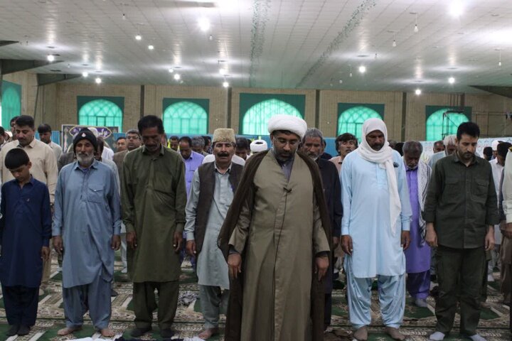 تصاویر/ آیین عبادی سیاسی نماز جمعه شهرستان دلگان