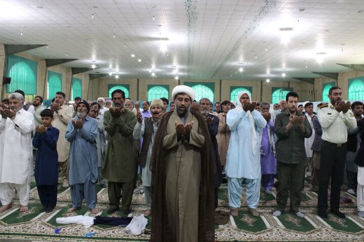 تصاویر/ آیین عبادی سیاسی نماز جمعه شهرستان دلگان