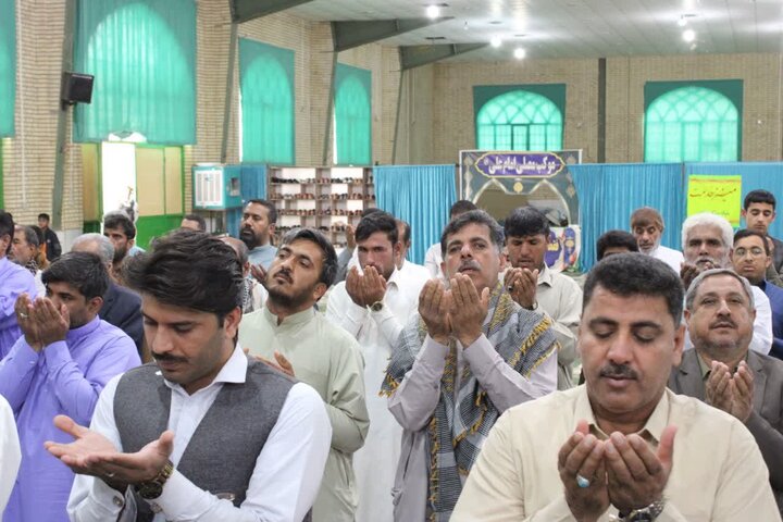 تصاویر/ آیین عبادی سیاسی نماز جمعه شهرستان دلگان