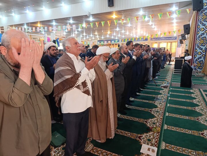 نمازجمعه امروز بندر بوشهر به روایت تصاویر