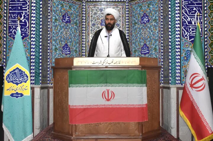 تصاویر/ برگزاری نماز جمعه شهرستان بهاباد