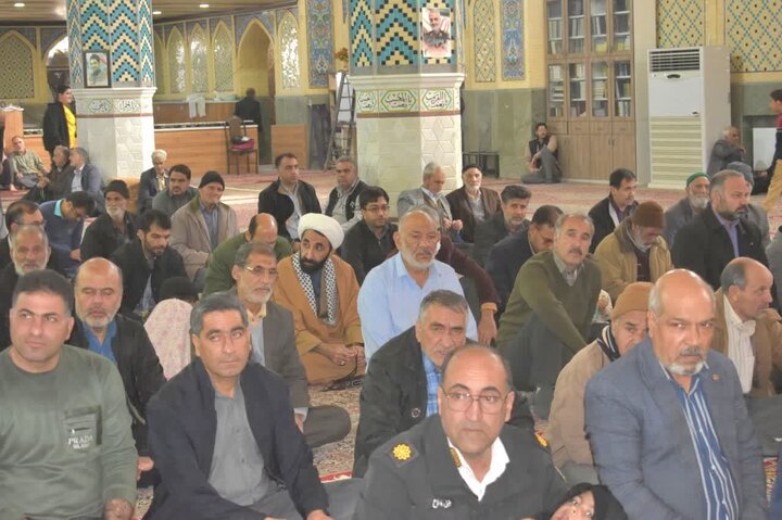 تصاویر/ برگزاری نماز جمعه شهرستان بهاباد