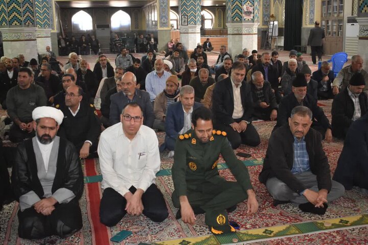 تصاویر/ برگزاری نماز جمعه شهرستان بهاباد