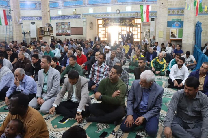 نماز جمعه عالیشهر به روایت تصویر