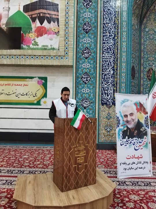 تصاویر/ برگزاری نماز جمعه شهرستان مهریز